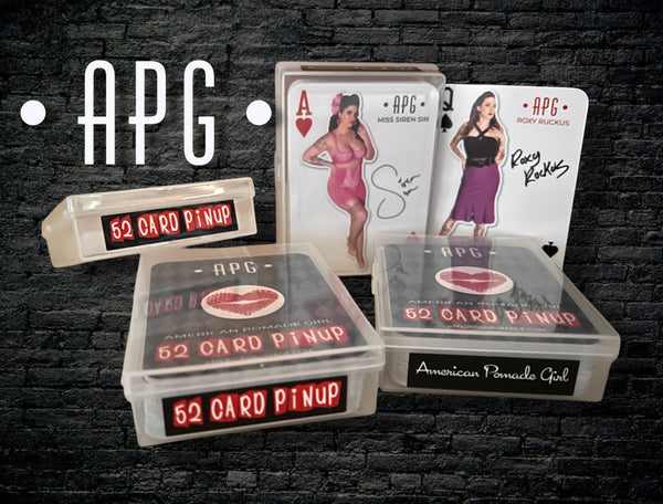American Pomade Girl · 52 Card Pinup Collector Case