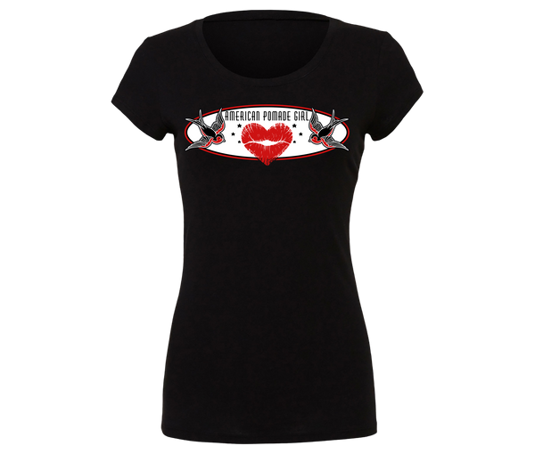 American Pomade Girl · American Traditional T-Shirt