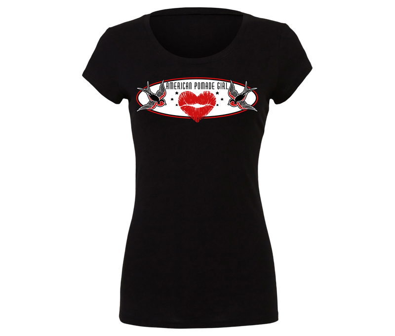American Pomade Girl · American Traditional T-Shirt