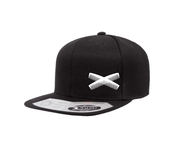 American Pomade CrossCombs Hat · Flat Bill Snapback · Black
