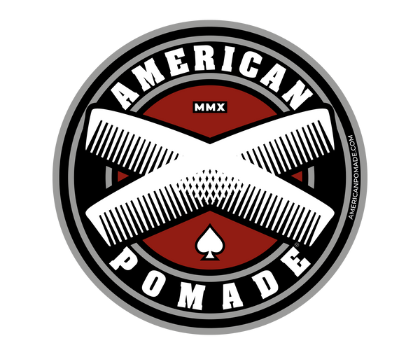 American Pomade X Metal Shop Sign