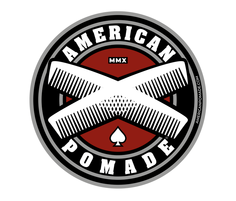 American Pomade X Metal Shop Sign