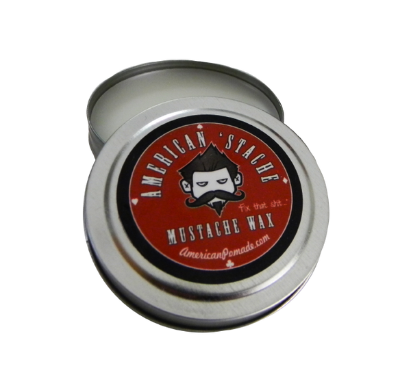 American 'Stache Mustache Wax (SOLD OUT) New Improved Formula in 2023